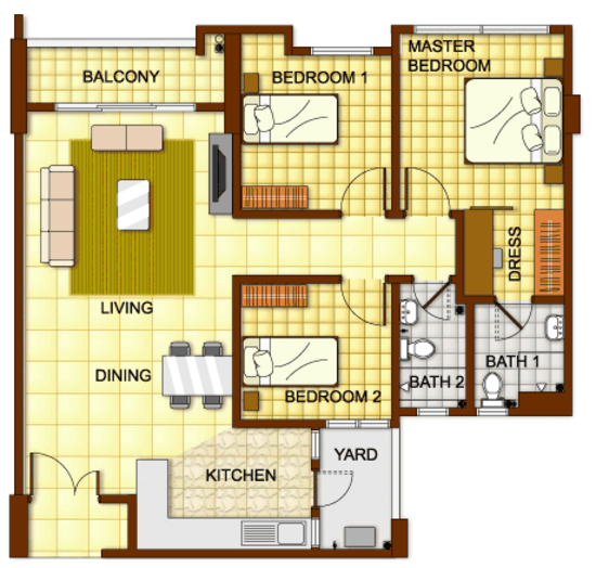 The Heron Residency - Floor Plan - iProperty.com.my