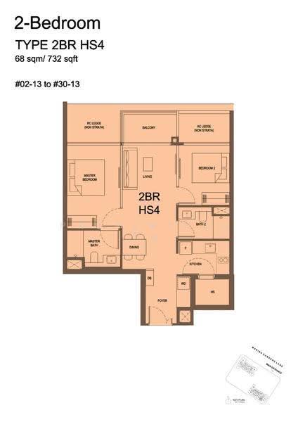One Marina Gardens, 3 Marina Gardens Lane, Boat Quay / Raffles Place / Marina, 2 Bedrooms, 732 sqft, Apartment For Sale, by Raycher MF Lim, 500279901 - 2D - PropertyGuru.com.sg