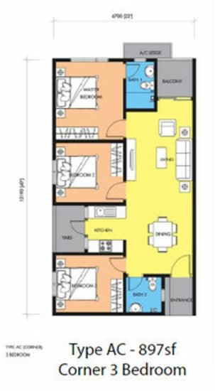 Ascotte Boulevard - Floor Plan - iProperty.com.my
