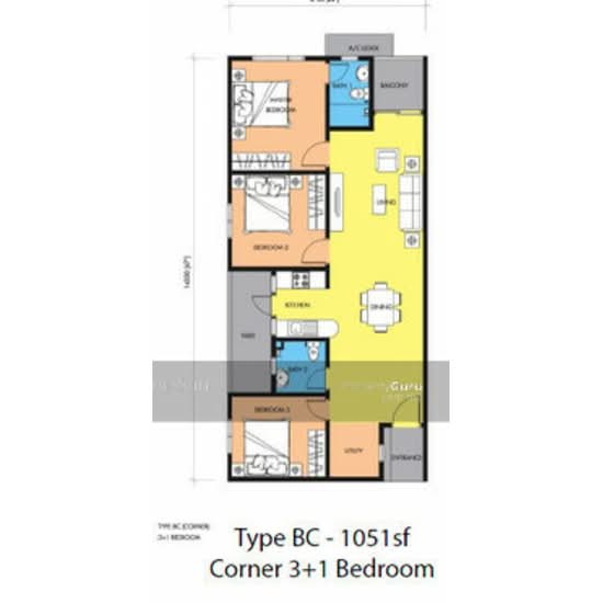 Ascotte Boulevard - Floor Plan - iProperty.com.my