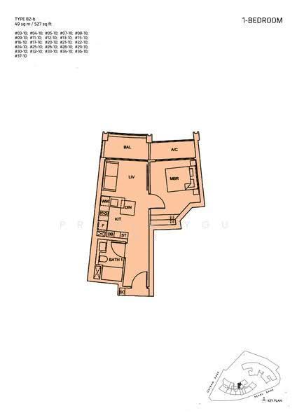 One Pearl Bank, 1 Pearl Bank, Alexandra / Commonwealth, 1 Bedroom, 527 sqft, Condominium For Sale, by Brenda Ong 王淑玲, 25076026 - 2D - PropertyGuru.com.sg