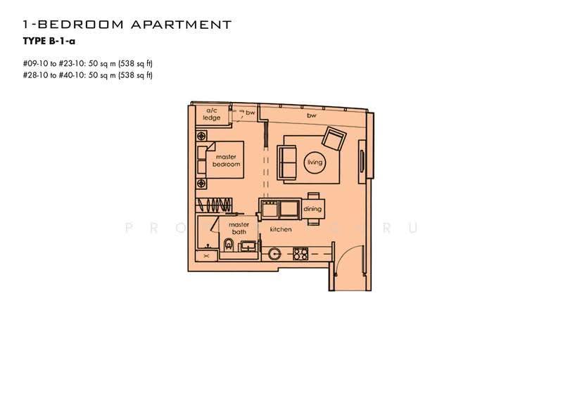 One Shenton, 1 Shenton Way, Boat Quay / Raffles Place / Marina, 1 Bedroom, 538 sqft, Condominium For Rent, by Nick Tan, 11620817 - 2D - PropertyGuru.com.sg