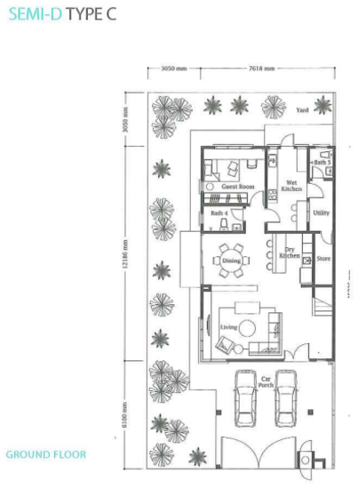 Tiaraville - Floor Plan - iProperty.com.my