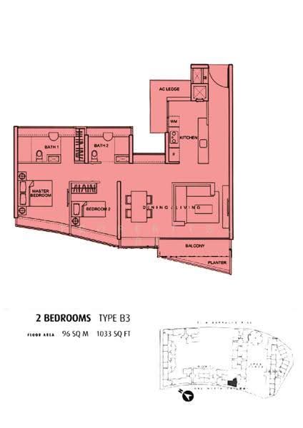 One-North Residences, 7 One-North Gateway, Buona Vista / West Coast / Clementi New Town, 2 Bedrooms, 1,033 sqft, Apartment For Sale, by Claire Tan, 500277284 - 2D - PropertyGuru.com.sg