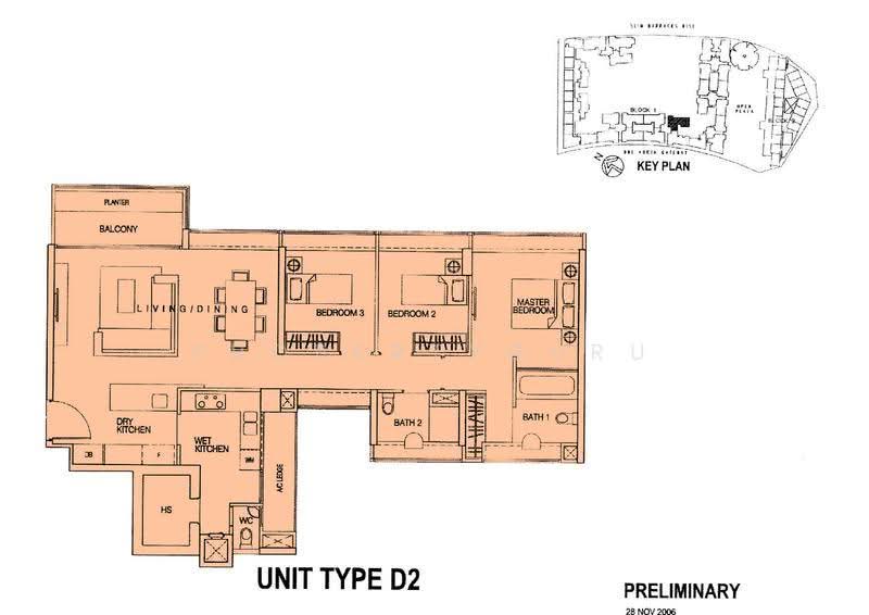 One-North Residences, 7 One-North Gateway, Buona Vista / West Coast / Clementi New Town, 3 Bedrooms, 1,313 sqft, Apartment For Sale, by Polly Cheng, 500284110 - 2D - PropertyGuru.com.sg