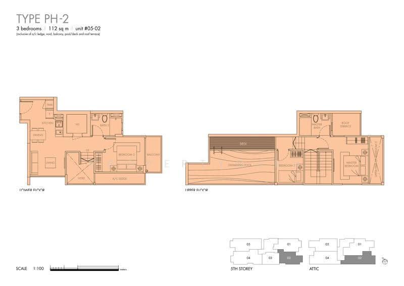 One Robey, 1 Robey Crescent, Hougang / Punggol / Sengkang, 4 Bedrooms, 1,206 sqft, Condominium For Sale, by Ben Yeo, 500278060 - 2D - PropertyGuru.com.sg
