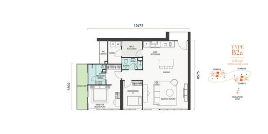 The Peak - Floor Plan - iProperty.com.my