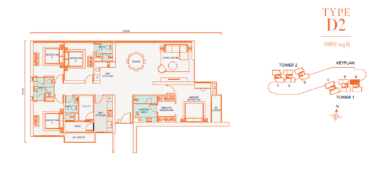 The Peak - Floor Plan - iProperty.com.my