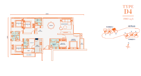 The Peak - Floor Plan - iProperty.com.my