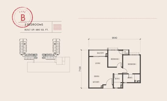 Timur Bay Seafront Residence - Floor Plan - iProperty.com.my