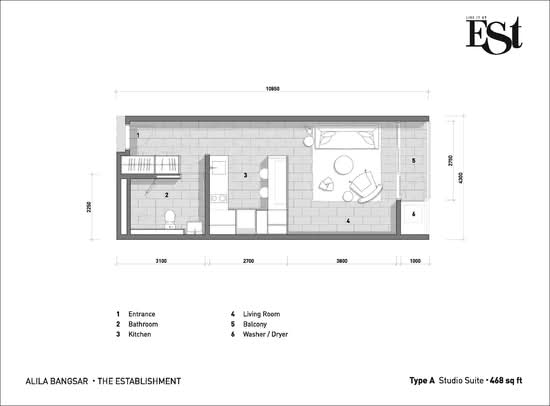 The Establishment - Floor Plan