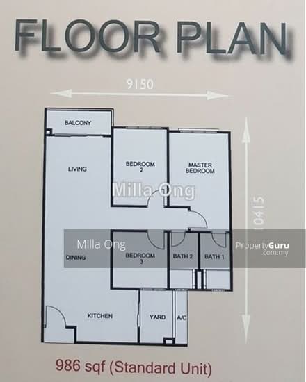 Spring Avenue (Kuchai Damai) - Floor Plan - iProperty.com.my