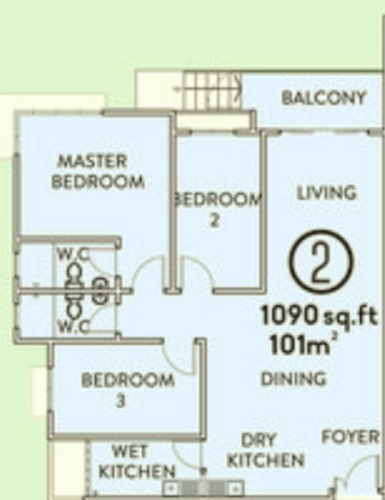 The Palm Condominium - Floor Plan - iProperty.com.my