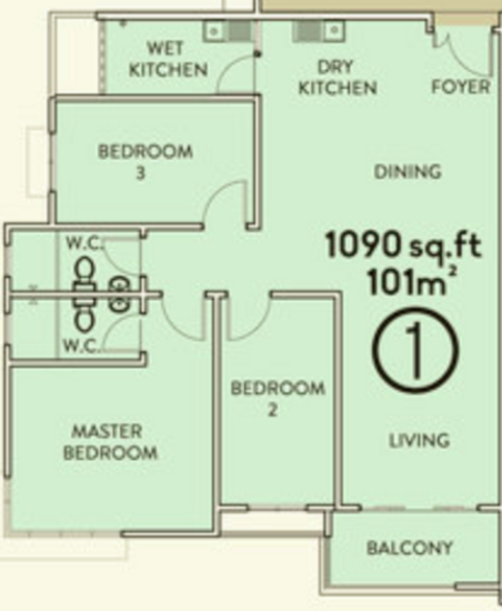 The Palm Condominium - Floor Plan - iProperty.com.my