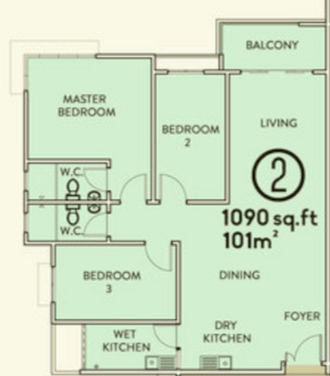 The Palm Condominium - Floor Plan - iProperty.com.my