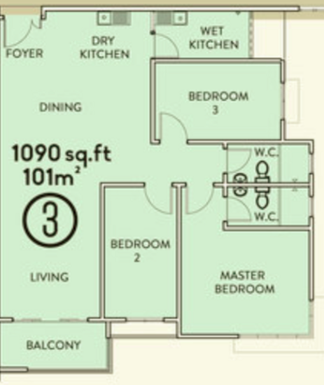 The Palm Condominium - Floor Plan - iProperty.com.my