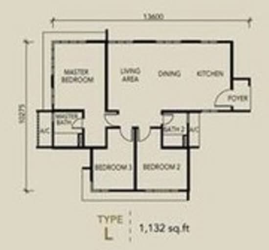 The Centrina Service Apartment@Central Residence - Floor Plan - iProperty.com.my