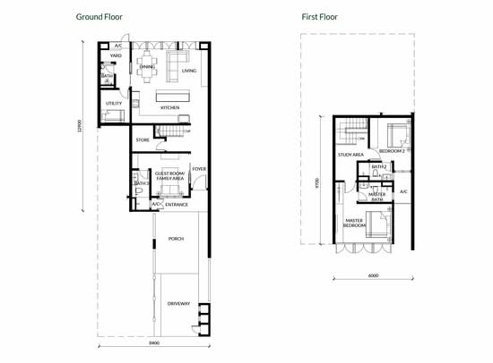 Rimbun Sanctuary Townhouse - Floor Plan - iProperty.com.my