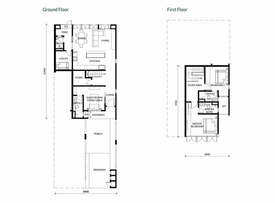 Rimbun Sanctuary Townhouse - Floor Plan - iProperty.com.my