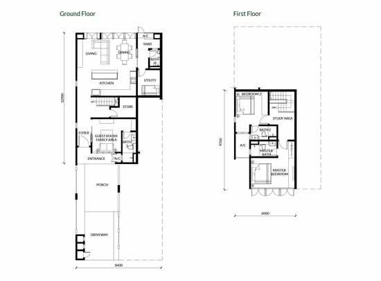 Rimbun Sanctuary Townhouse - Floor Plan - iProperty.com.my