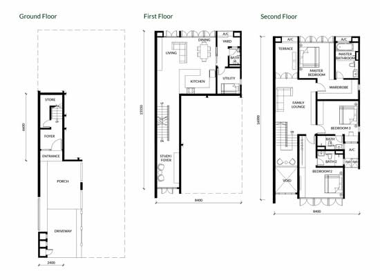 Rimbun Sanctuary Townhouse - Floor Plan - iProperty.com.my