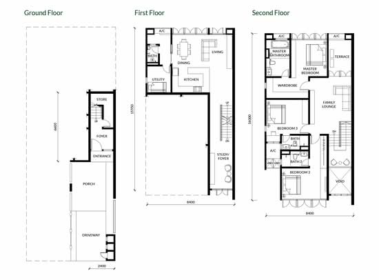 Rimbun Sanctuary Townhouse - Floor Plan - iProperty.com.my