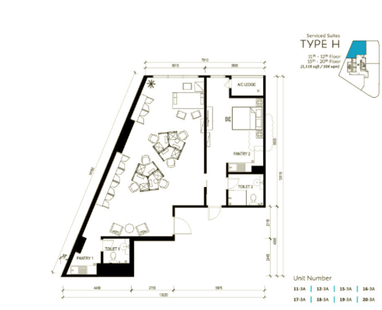 Vida Bukit Ceylon - Floor Plan - iProperty.com.my