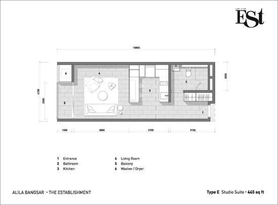 The Establishment - Floor Plan