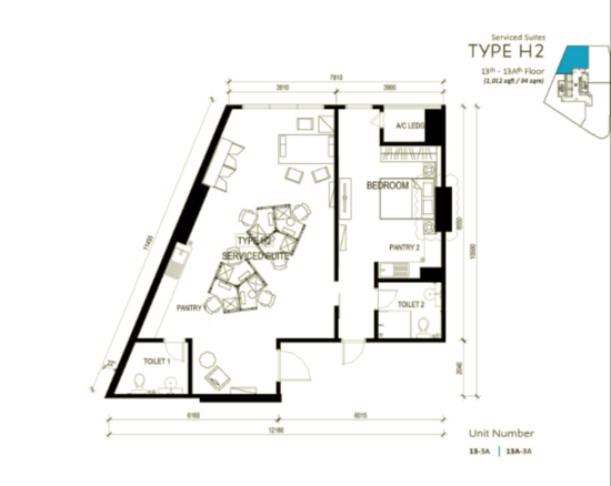 Vida Bukit Ceylon - Floor Plan - iProperty.com.my