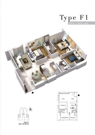 The Turf - Floor Plan - iProperty.com.my