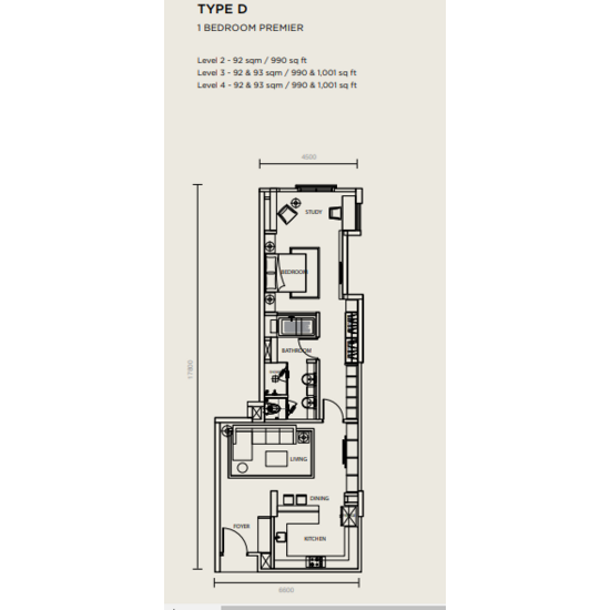 The Rice Miller City Residences - Floor Plan - iProperty.com.my