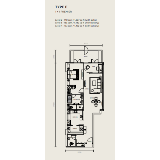 The Rice Miller City Residences - Floor Plan - iProperty.com.my