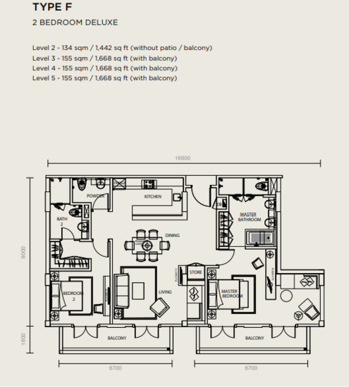 The Rice Miller City Residences - Floor Plan - iProperty.com.my