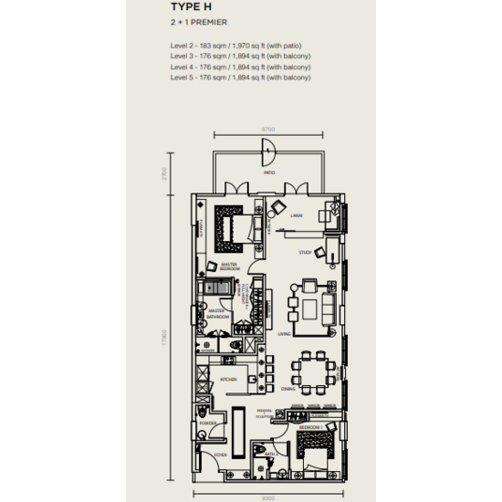 The Rice Miller City Residences - Floor Plan - iProperty.com.my