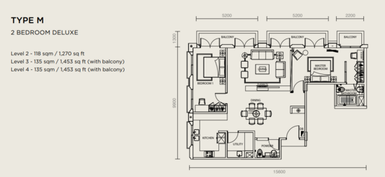 The Rice Miller City Residences - Floor Plan - iProperty.com.my