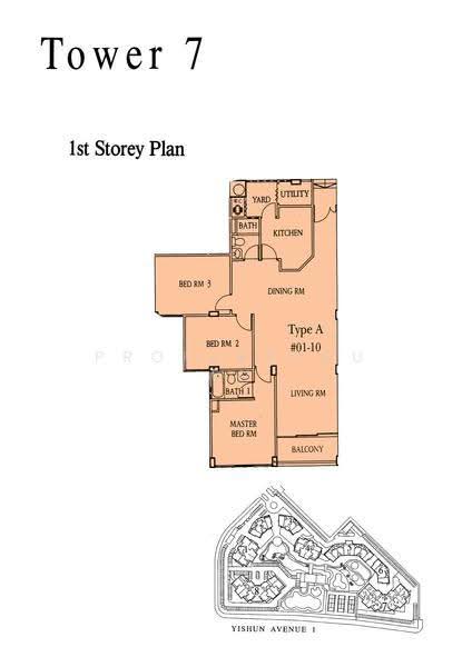 Orchid Park Condominium, 81 Yishun Street 81, Sembawang / Yishun, 3 Bedrooms, 1,250 sqft, Condominium For Sale, by Sharon Lee, 500288226 - 2D - PropertyGuru.com.sg