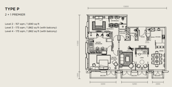 The Rice Miller City Residences - Floor Plan - iProperty.com.my