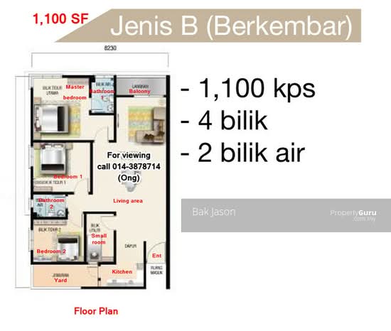 Kristal View - Floor Plan - iProperty.com.my