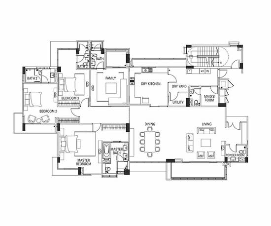 Seri Hening Residence - Floor Plan - iProperty.com.my