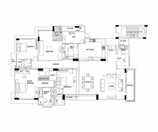 Seri Hening Residence - Floor Plan - iProperty.com.my