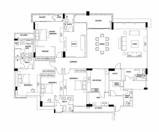 Seri Hening Residence - Floor Plan - iProperty.com.my