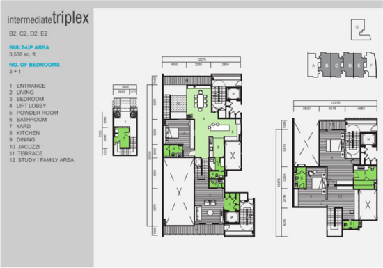 Amarin Wickham - Floor Plan - iProperty.com.my