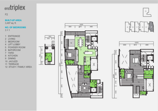 Amarin Wickham - Floor Plan - iProperty.com.my