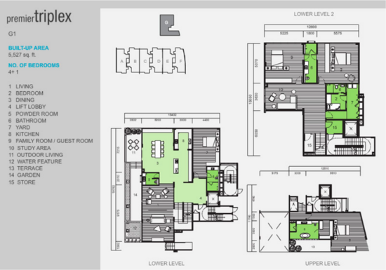 Amarin Wickham - Floor Plan - iProperty.com.my
