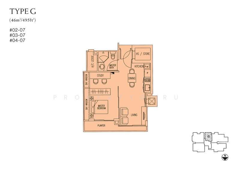 Palm Galleria, 78A Lor K Telok Kurau, East Coast / Marine Parade, Studio, 495 sqft, Condominium For Sale, by Angeline Tan, 500298437 - 2D - PropertyGuru.com.sg