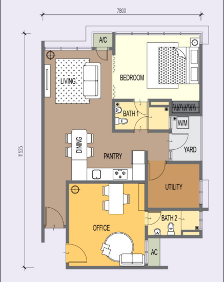 Vista Alam SOHO - Floor Plan - iProperty.com.my