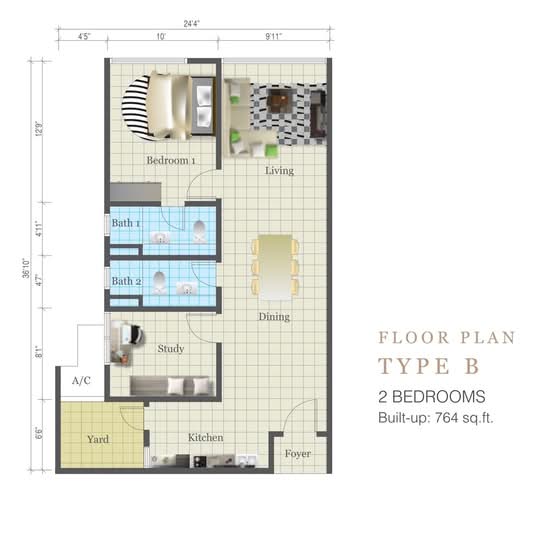 D'Summit Residences - Floor Plan - iProperty.com.my
