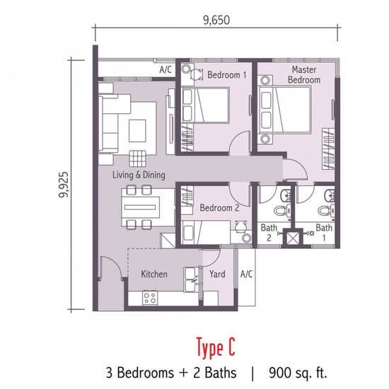 ARC @ Austin Hills - Floor Plan - iProperty.com.my