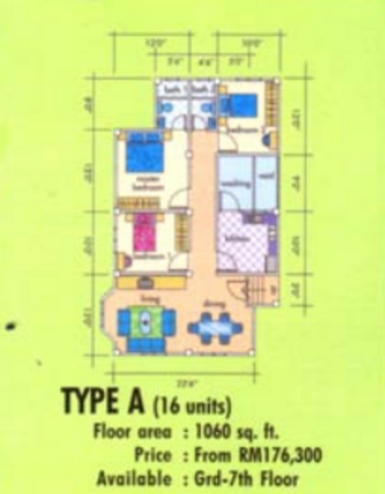 Kuhara Court - Floor Plan - iProperty.com.my