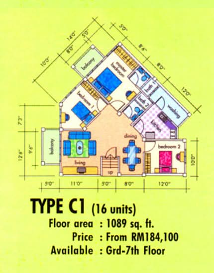 Kuhara Court - Floor Plan - iProperty.com.my
